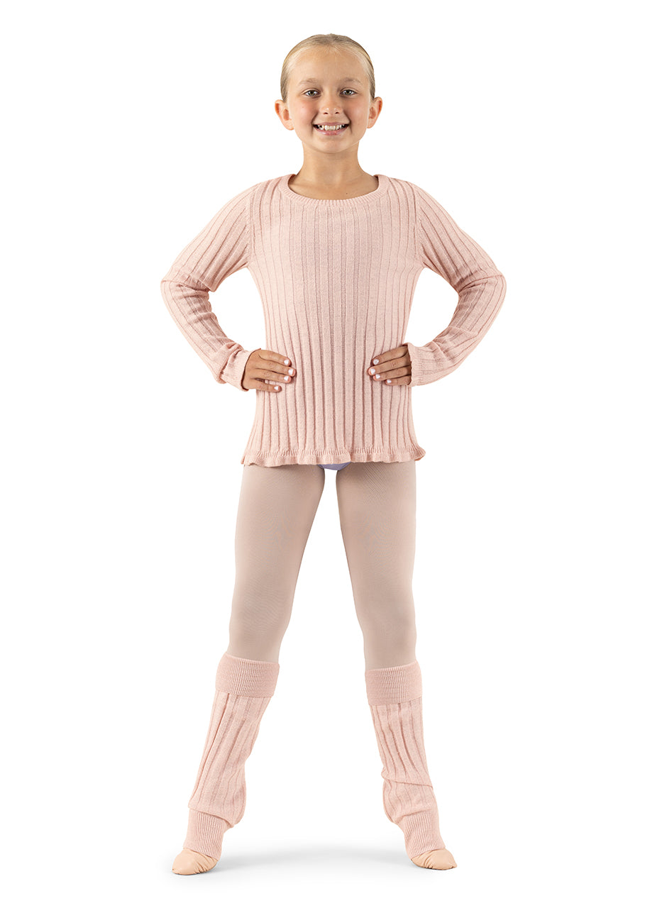 Girls Knit Legwarmers - CW1050 – The Station Dancewear & Studio Rental