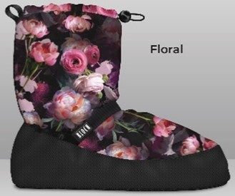 Bloch floral 2025 warm up booties