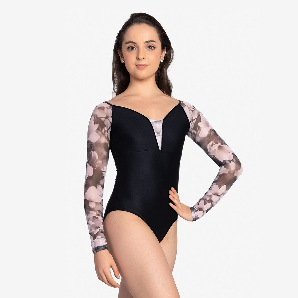 So Danca Mesh and Lace Cap Sleeve Leotard - RDE2312 – The Station