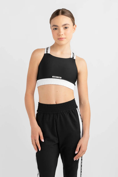 Cardio Crop Top - Black