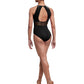 Open Back Halter Leotard - L5615