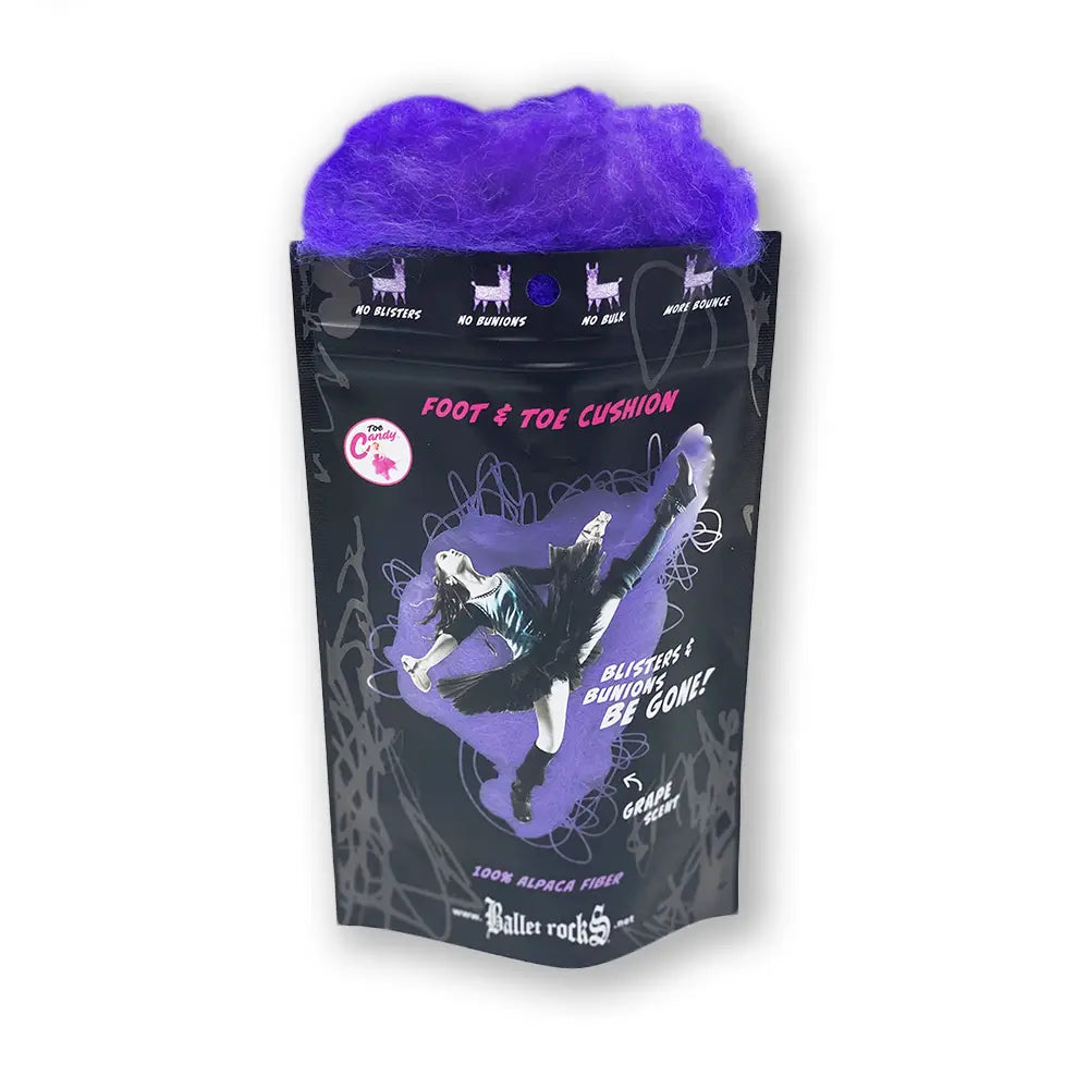 Ballet Rocks scented lambs wool/toe candy - To The Pointe-Shoe Store