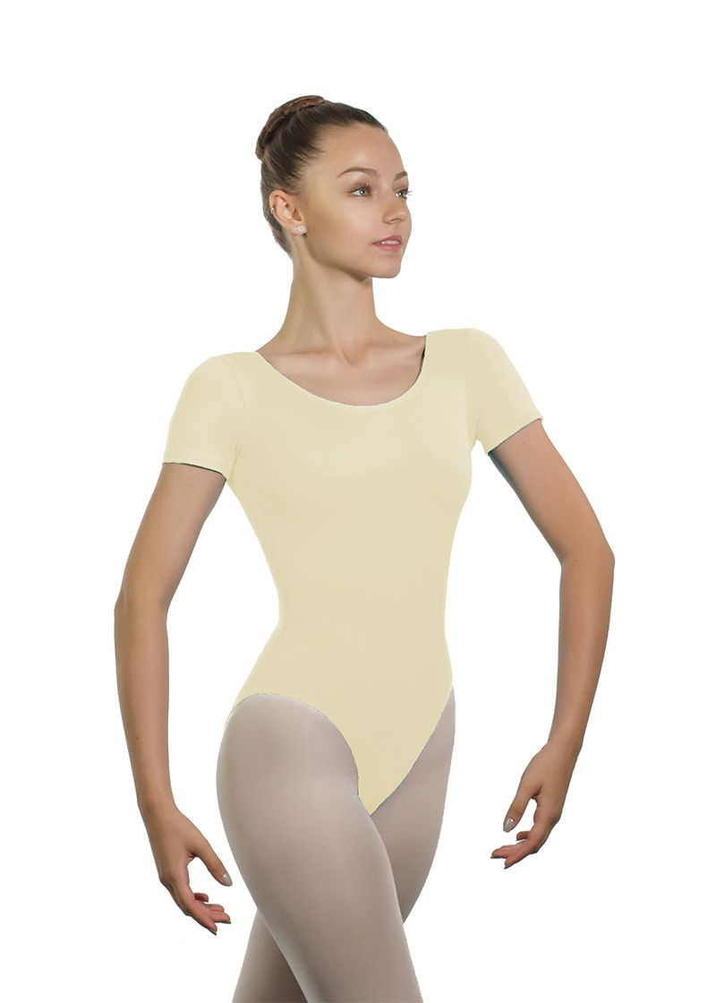 Girls Haline Short Sleeve Leotard