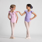 Girls Melodie Flutter Sleeve Leotard