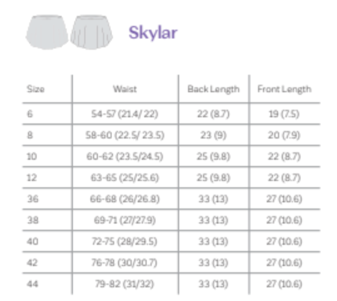 Skylar High Low Mesh Skirt - Preorder