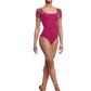 Square Neck Cap Sleeve Leotard - L5262