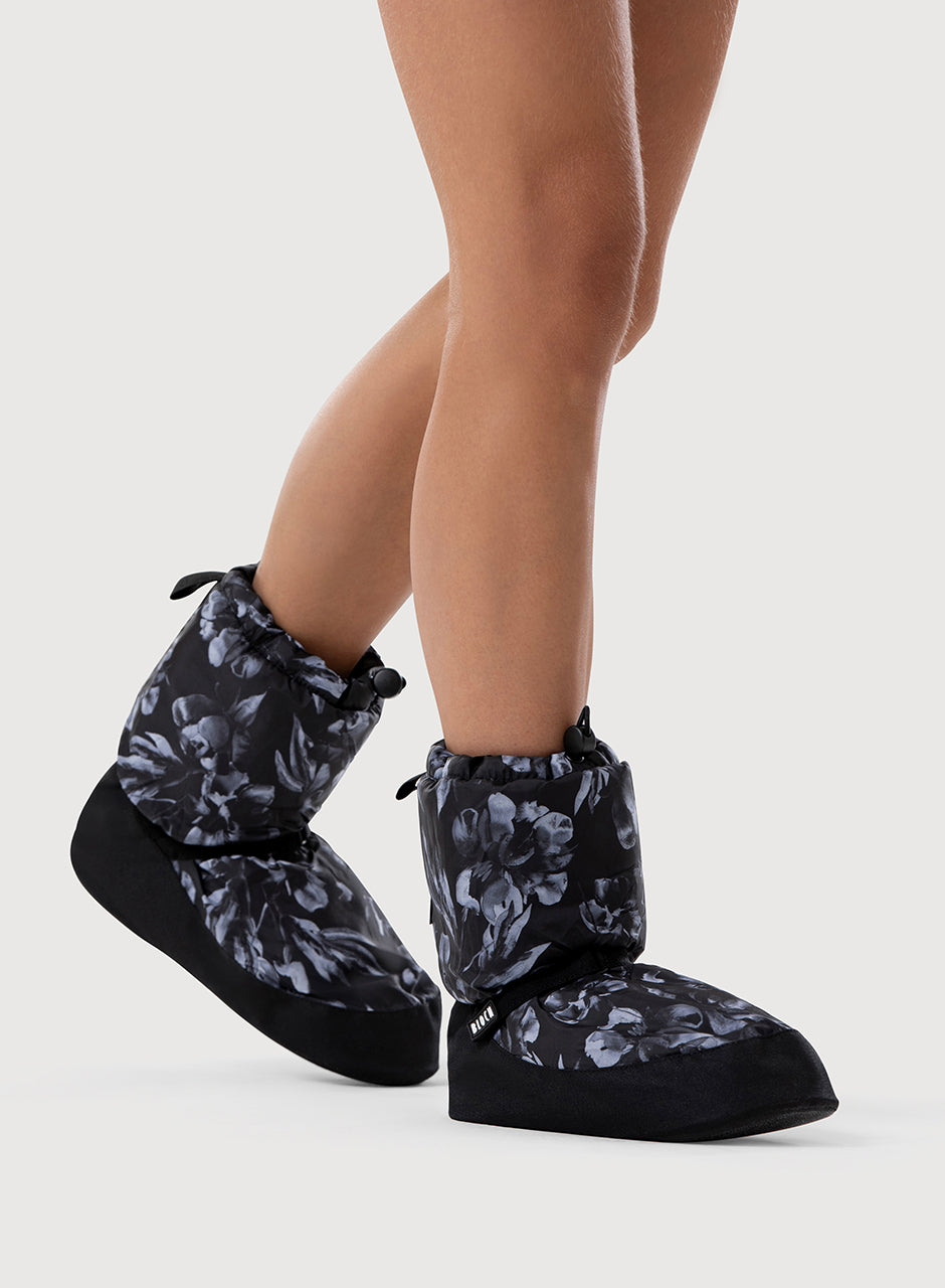 Kids and Adult Print Warm-up Booties - IM009BP