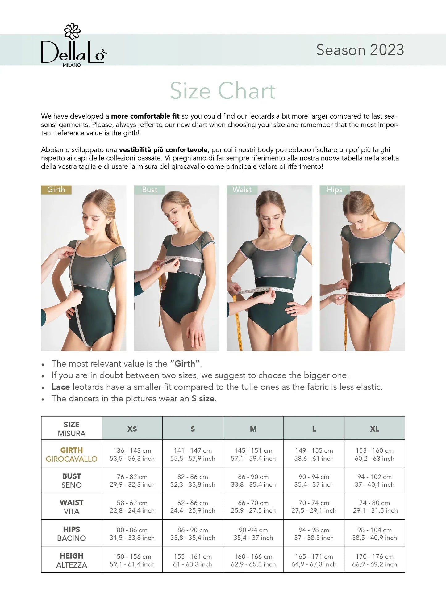 Artemide CL Leotard - Avio