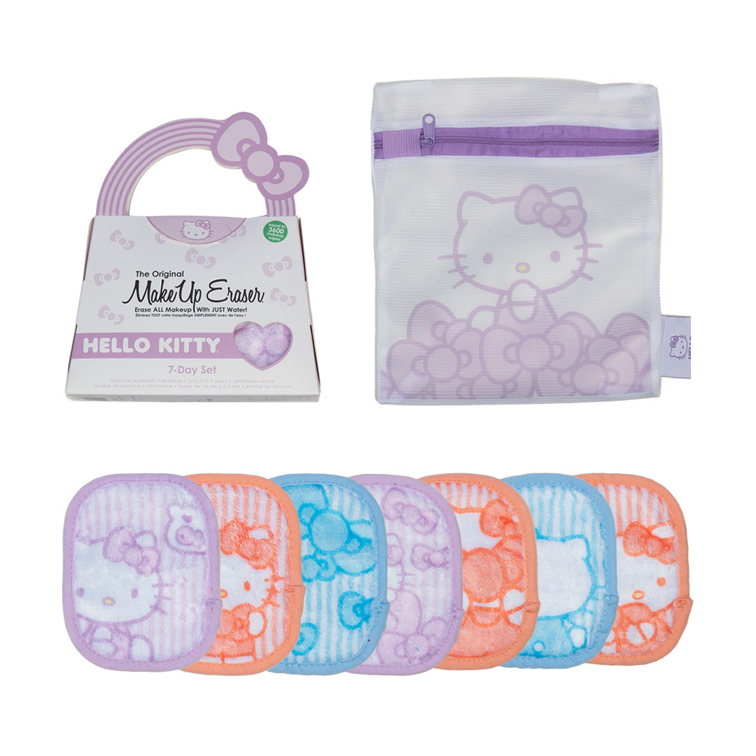 Hello Kitty 7-Day MakeUp Eraser Set