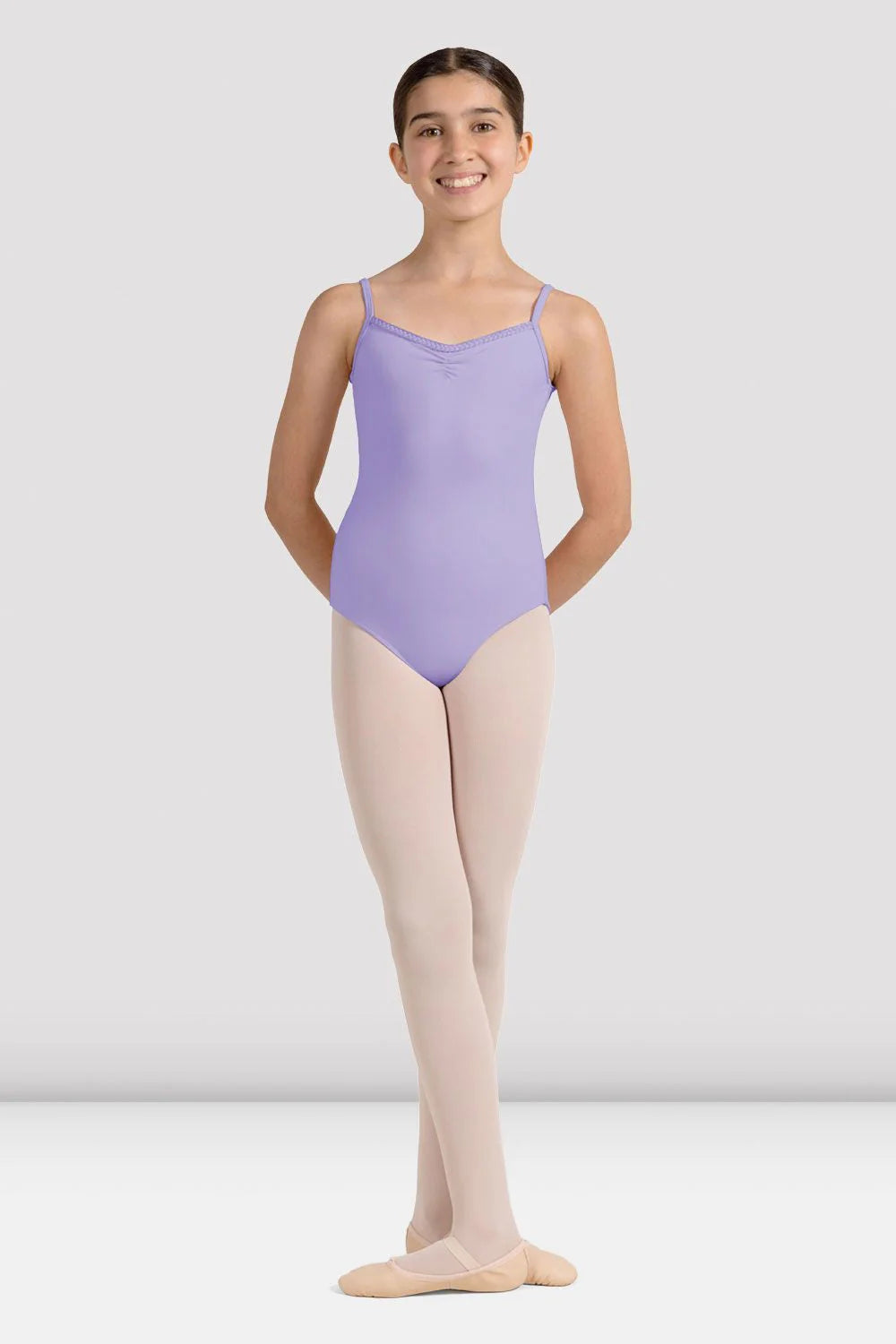 Girls Keyhole Camisole Leotard - M1246C