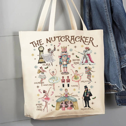 Nutcracker Canvas Tote Bags