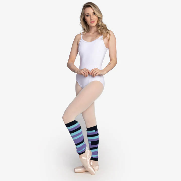 So Danca Brandy Striped Knit Leg Warmers - RDE2244 – The Station Dancewear  & Studio Rental