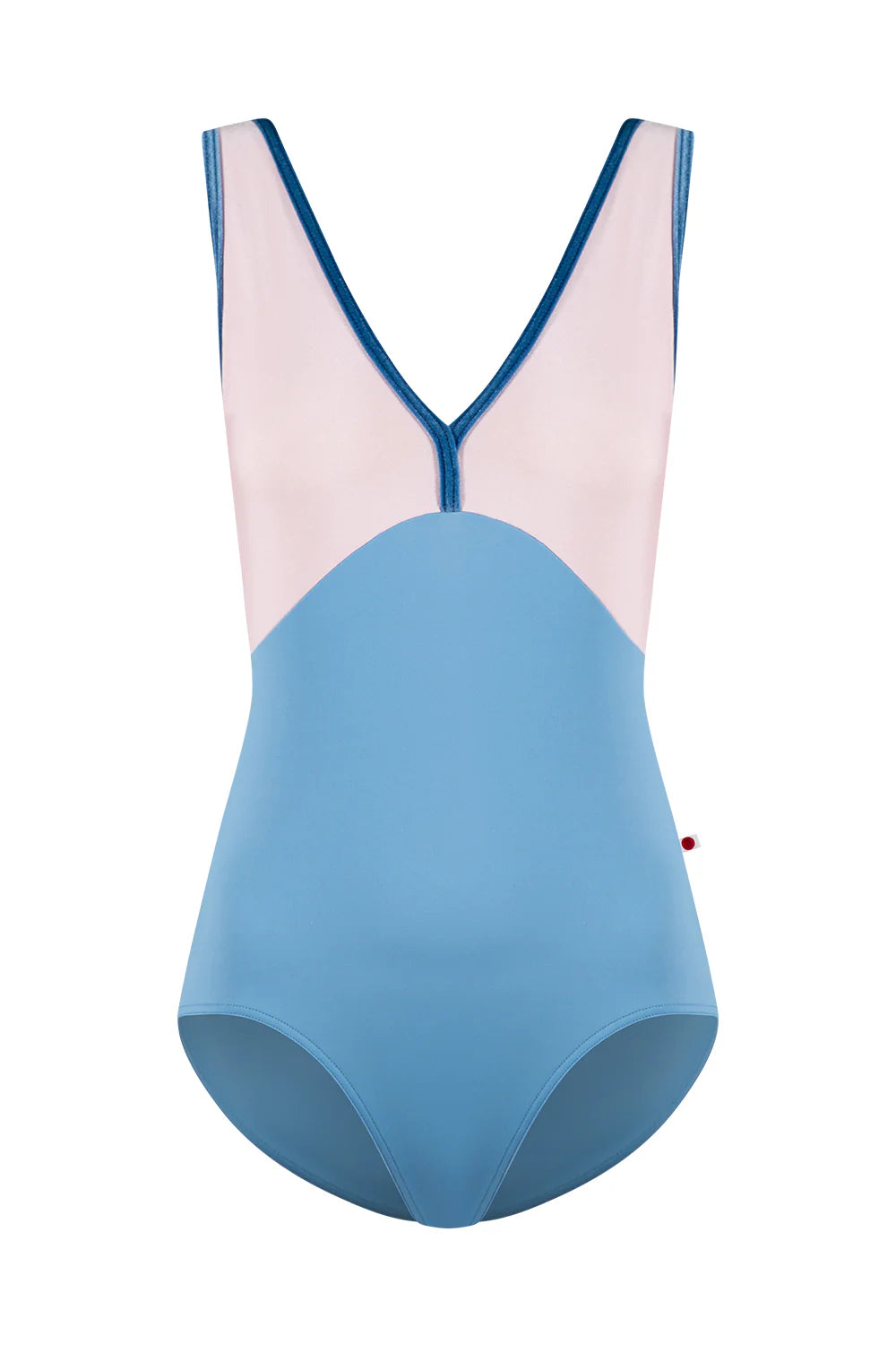 Alicia Tank Leotard - Bluebell/Rose