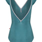 Alicia Cap Sleeve Leotard - Frost