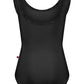 Girls Anna Duo Tank Leotard - Black