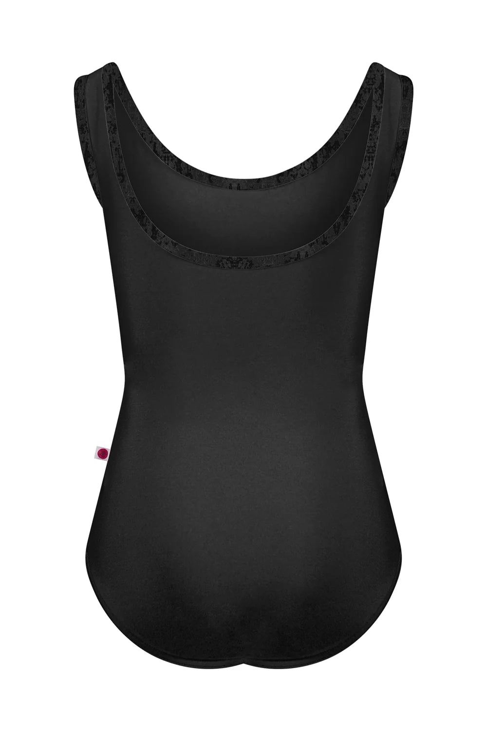 Girls Anna Duo Tank Leotard - Black