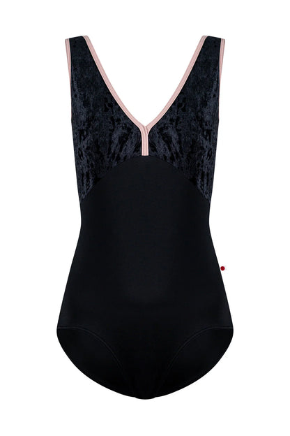 Alicia Tank Leotard - Black/Petal