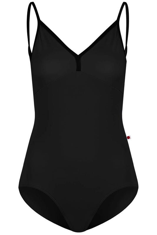 Daria Camisole Leotard - Black