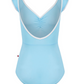 Elli Cap Sleeve Leotard - Pool