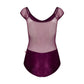 Nina Mesh Velvet Cap Sleeve Leotard - Roxy