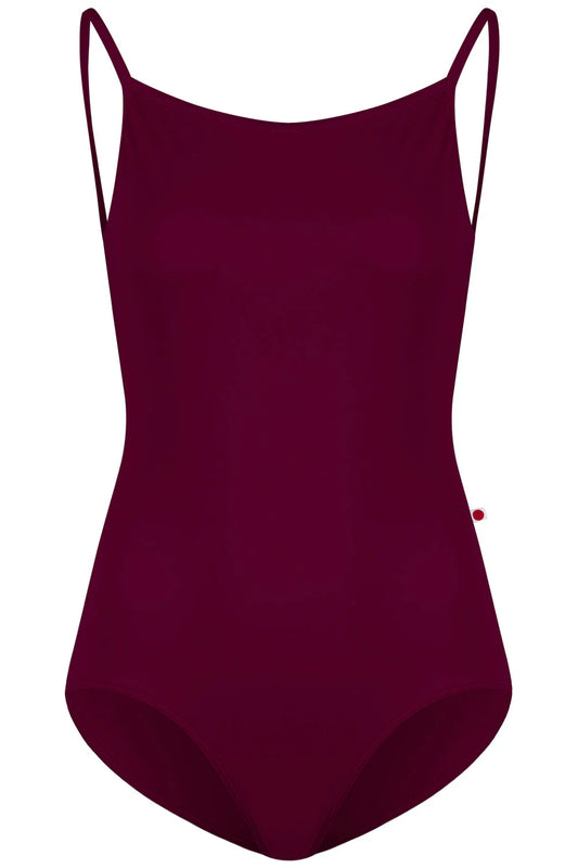 Daniela Camisole Leotard - Burgundy