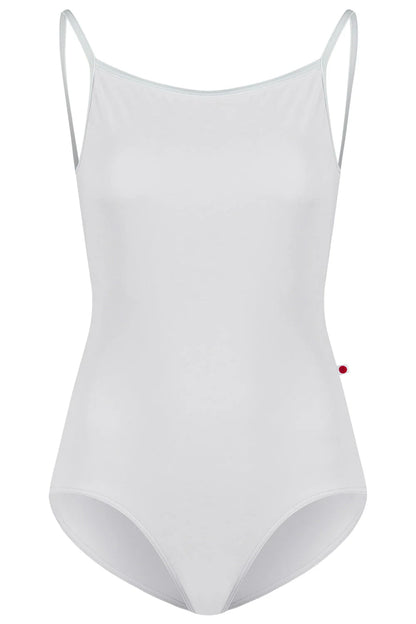 Daniela Camisole Leotard - White