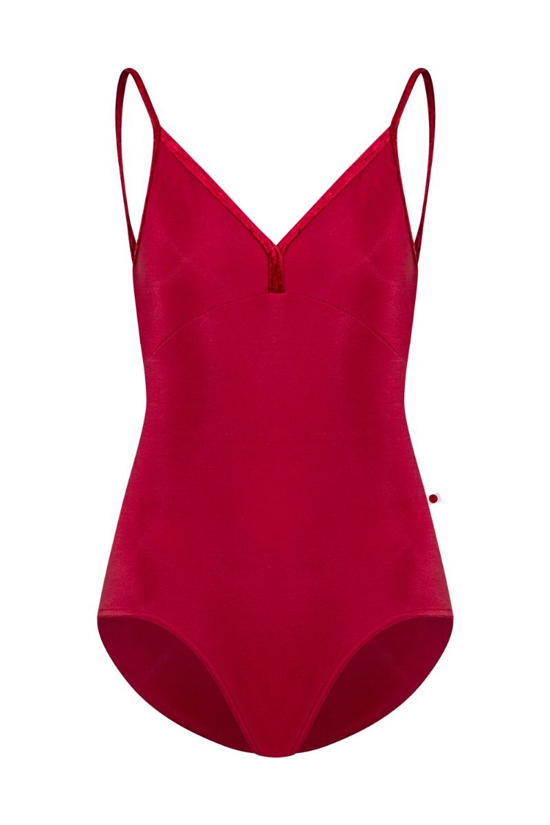 Yumiko Daria Camisole Leotard - Berry – The Station Dancewear & Studio ...