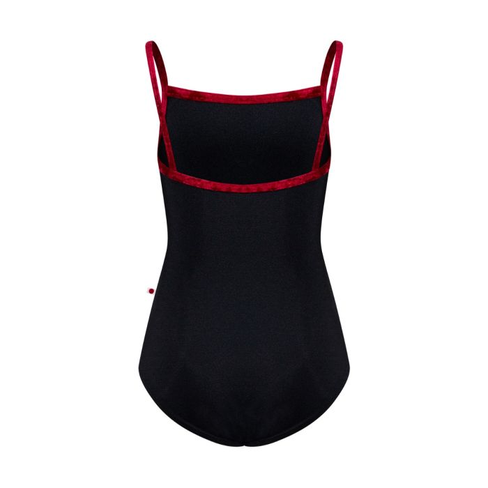 Girls Marisa Camisole Leotard - Black