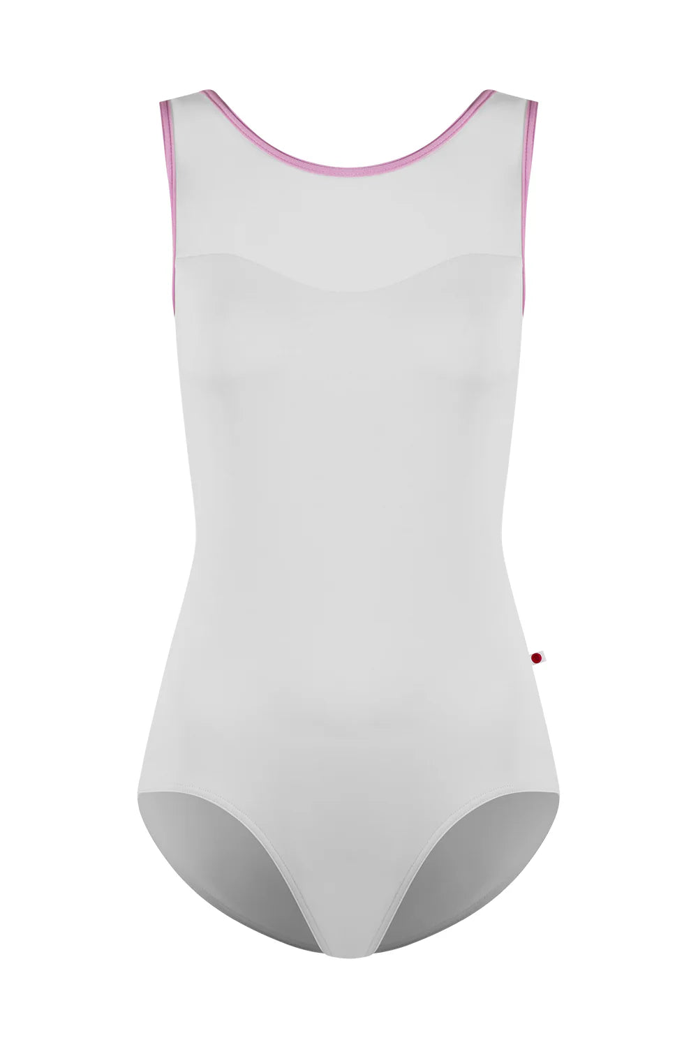 Jane Tank Leotard - White