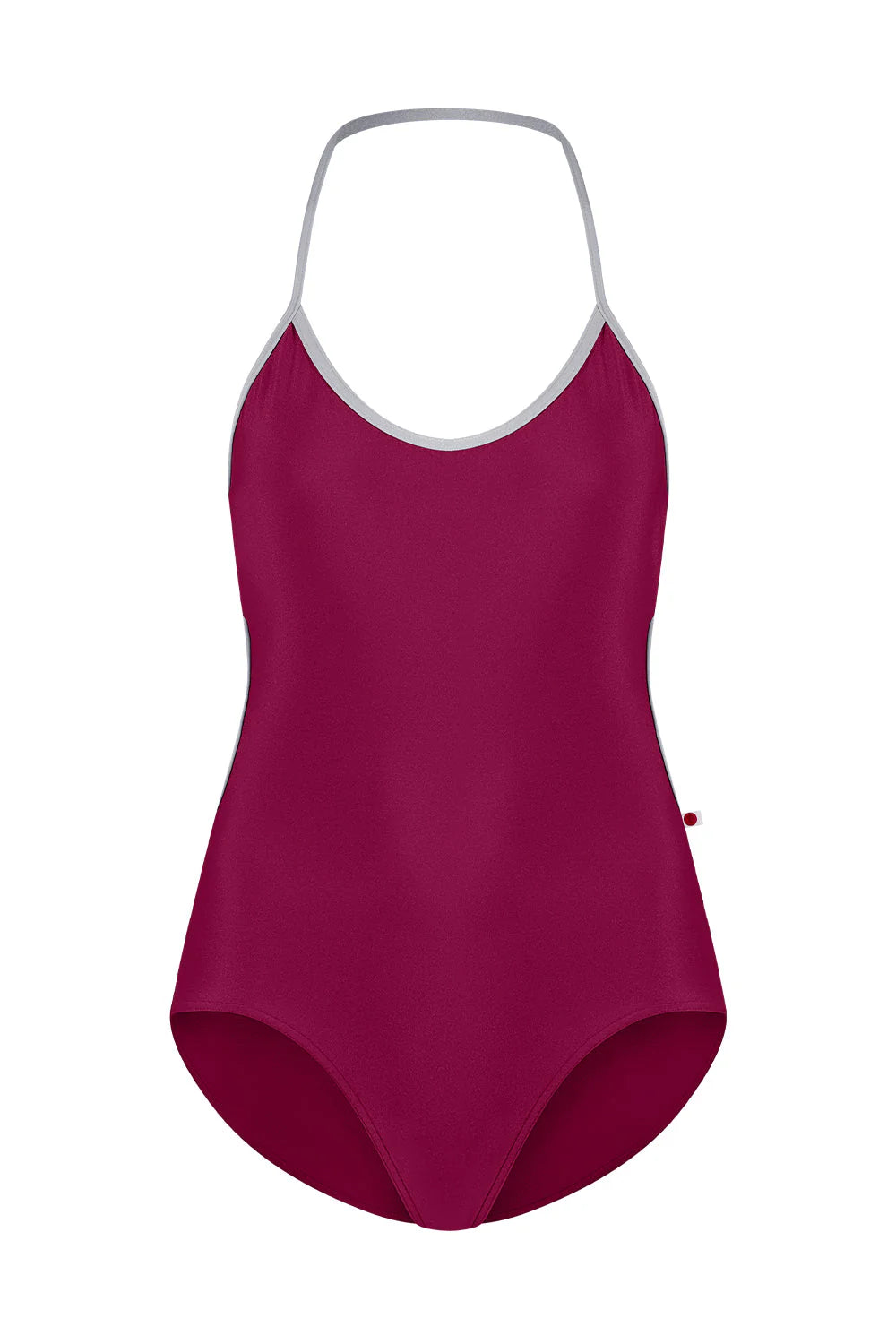 Kate Halter Leotard - Burgundy