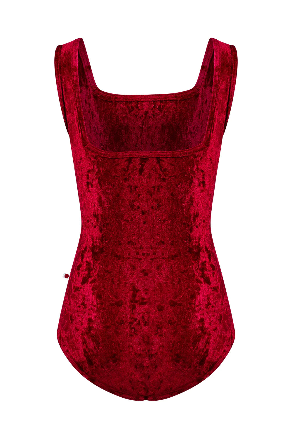 Girls Marieke Tank Leotard - Dark Red