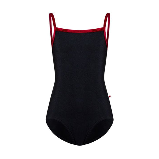 Girls Marisa Camisole Leotard - Black