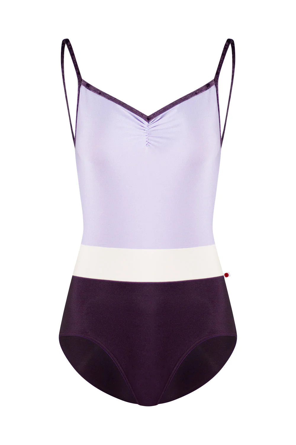 Micah Camisole Leotard - Eggplant