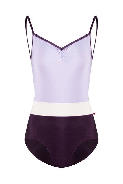 Micah Camisole Leotard - Eggplant