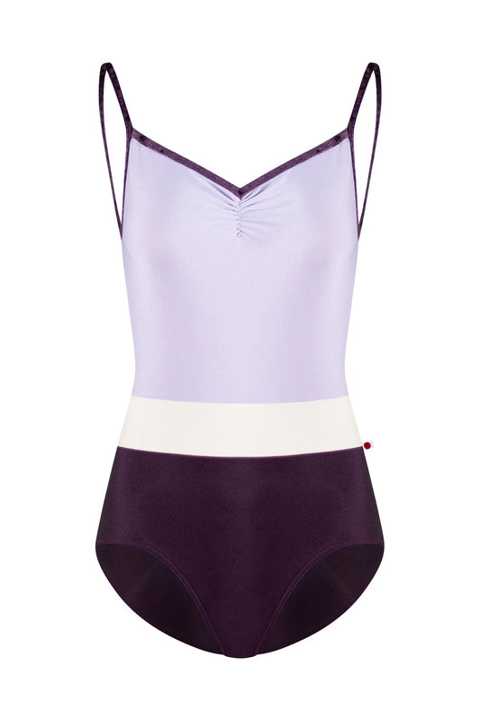 Micah Camisole Leotard - Eggplant