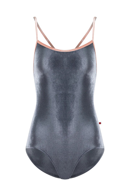 Nadja Camisole Leotard - Steel