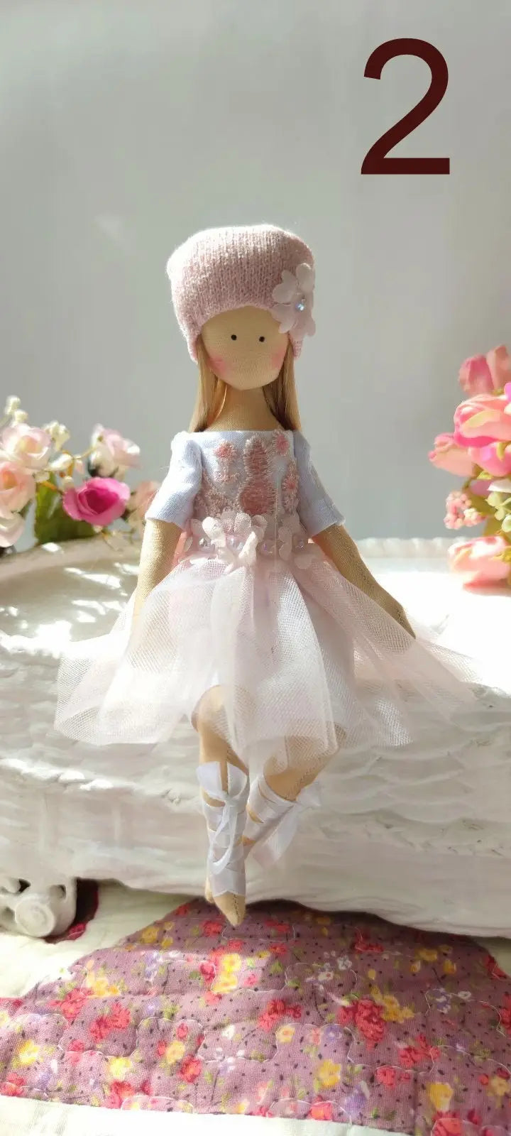 8 CLOTH DOLL MAKING KITS_Ballerina Princess Fairy_Pre-Made Dolls +  Supplies_NEW