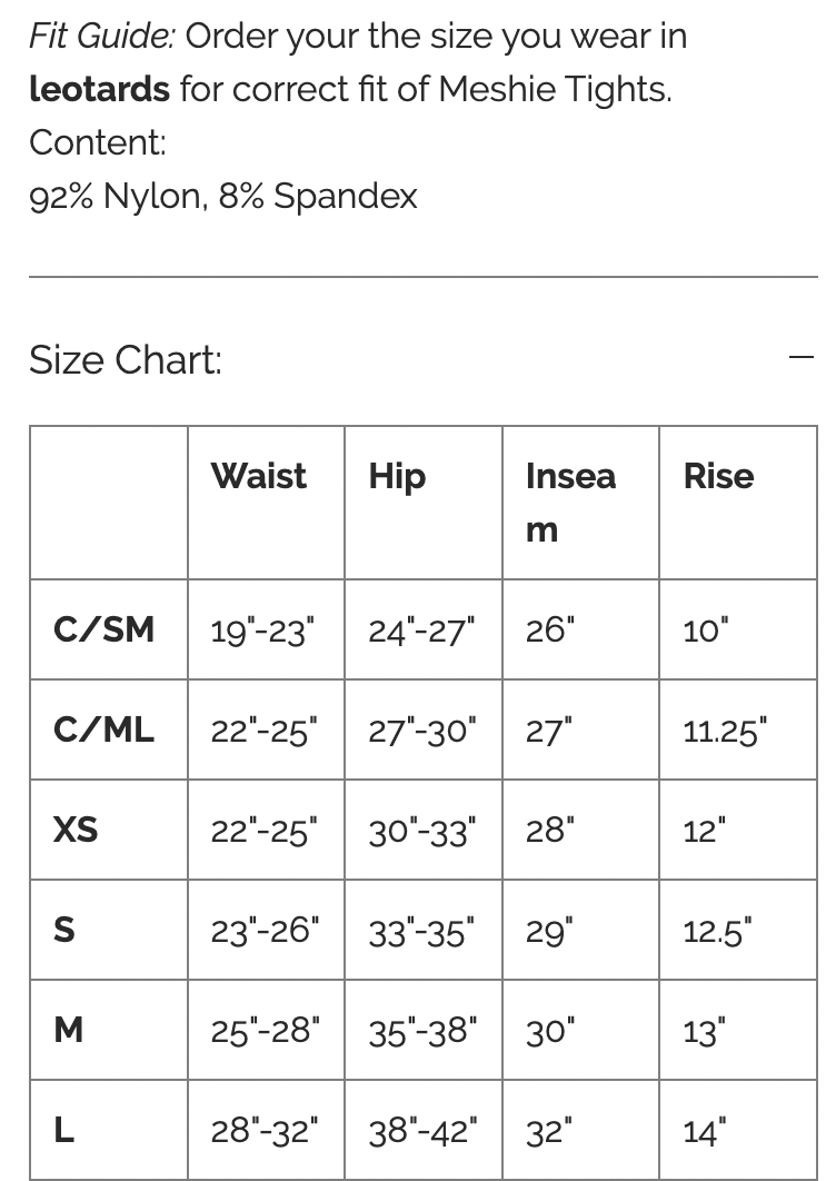 Inc Leggings Size Chart | International Society of Precision Agriculture