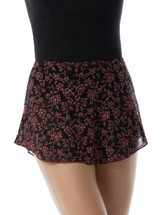 Darling Pull-on Embroidered Skirt - 1009A